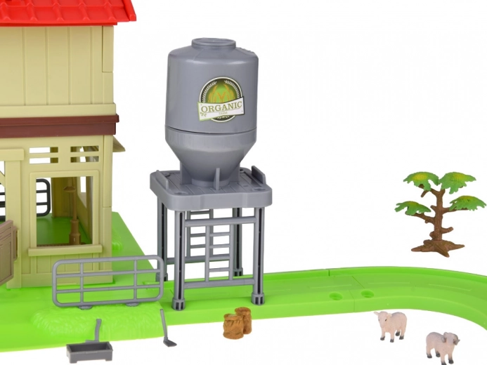 Silo na krmivo s funkcí sypání