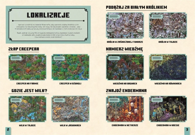 Minecraft Brožura. Chyťte Creepera a další Mobyho hry