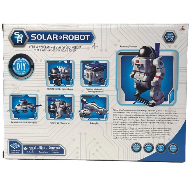 Robotická solární stavebnice 6v1