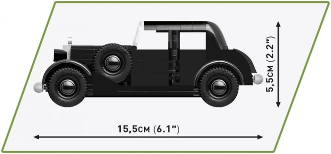 COBI 2277 II WW German staff car type 230, 247 k, 1 f