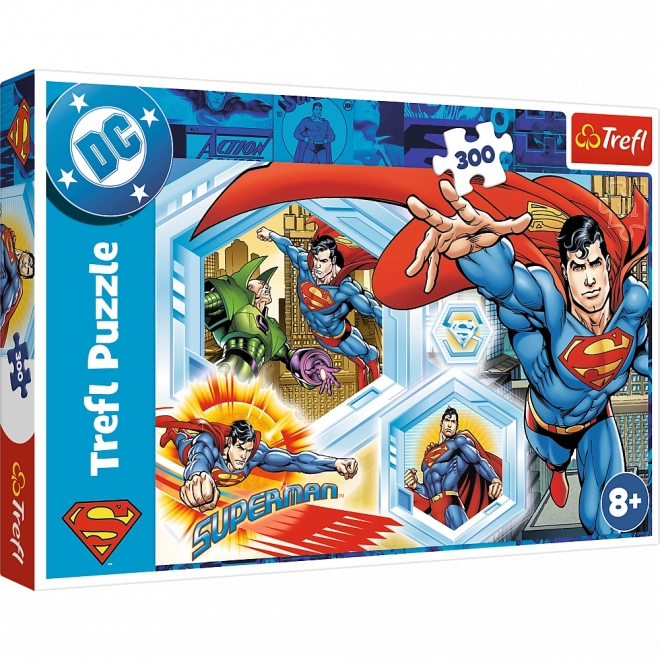 Puzzle 300 dílků – nezničitelný SUPERMAN od Trefl