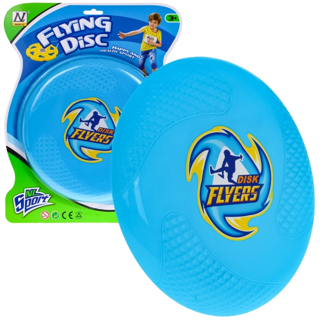 Létající disk "Frisbee" - sportovní hračka pro děti a dospělé – Modrý