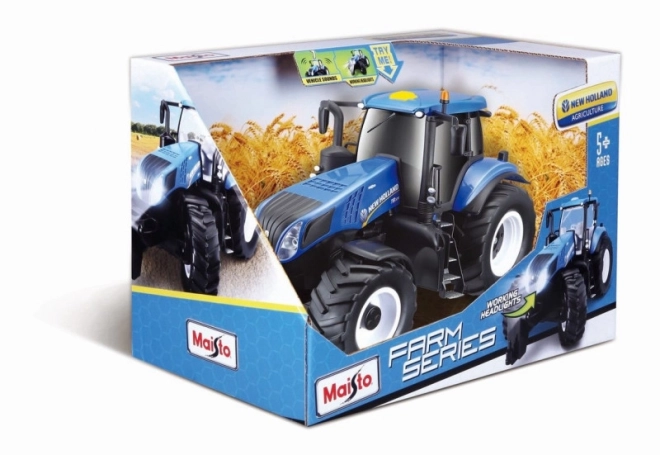 Traktor New Holland se světly a zvukem