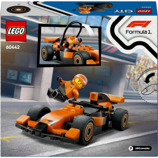 LEGO® City 60442 Jezdec F1 se závodním vozem McLaren