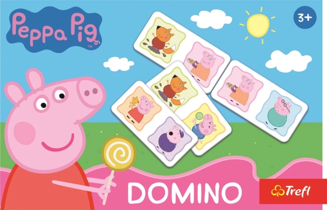 Papírové domino Prasátko Peppa