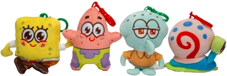 Plyšový přívěsek Squishy SPONGEBOB SQUAREPANTS 10 cm