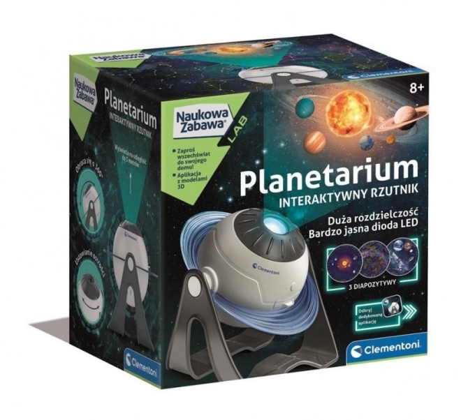 Interaktivní projektor v planetáriu