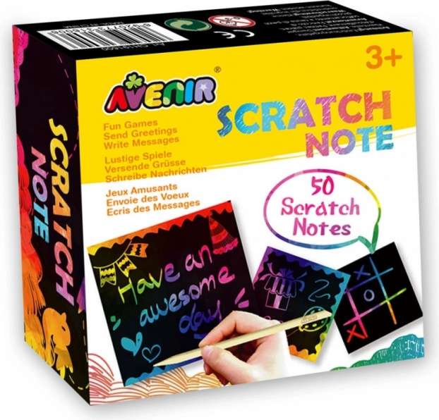 Vydrapávací notes pro děti