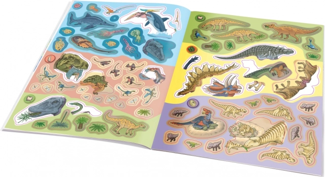 Můj první samolepkový sešit - Dinosauři