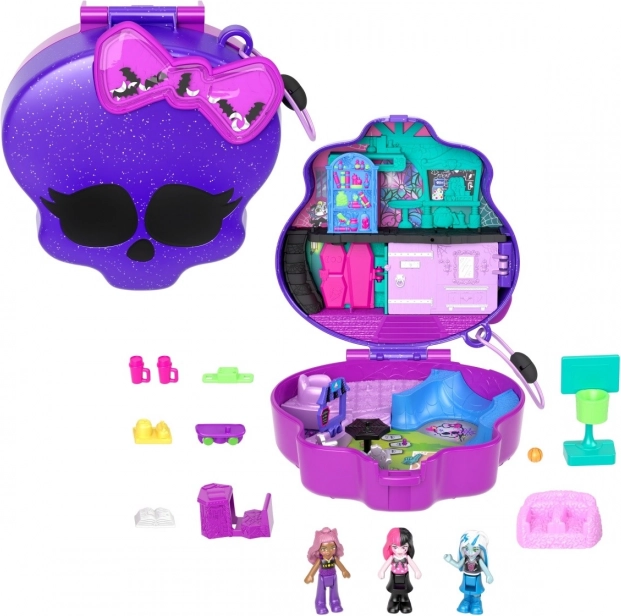 Kompaktní sada Polly Pocket a Monster High