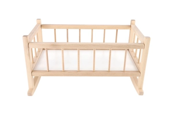 Dřevěná kolébka pro panenky
