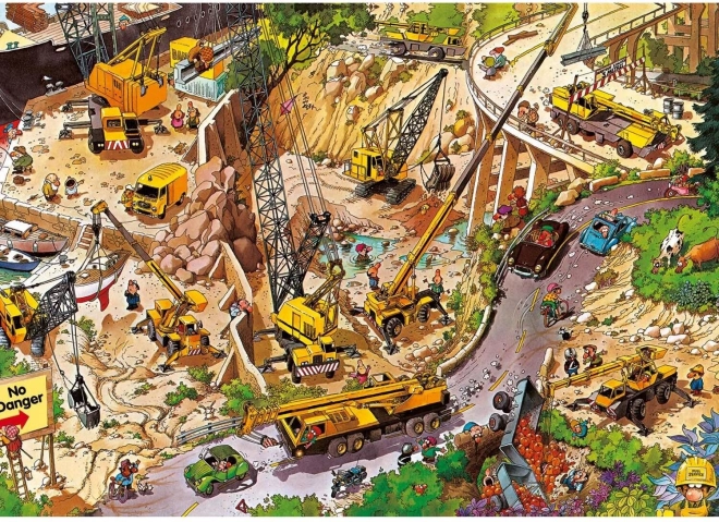Puzzle HEYE Lamač zámků Tonio 1000 dílků
