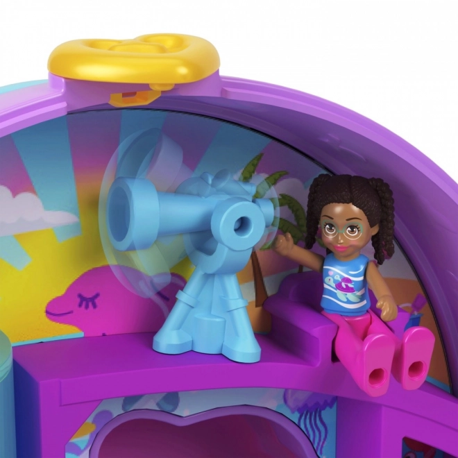 Polly Pocket Akvárium Delfín Kompaktní sada figurek