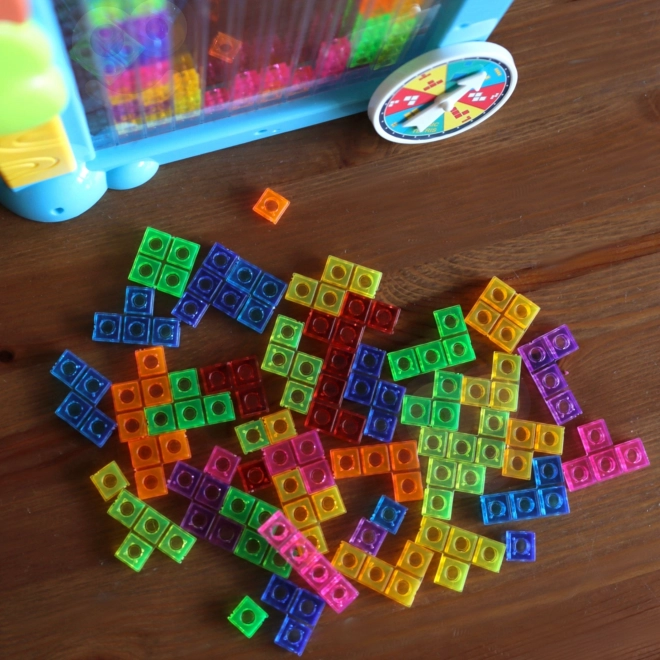 WOOPIE Vzdělávací hra Tetris Barevné Kostky