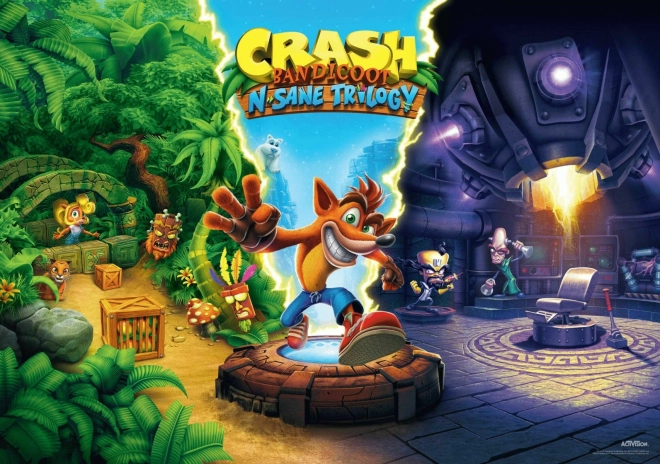 Puzzle Crash Bandicoot: N. Sane Trilogy 1000 dílků
