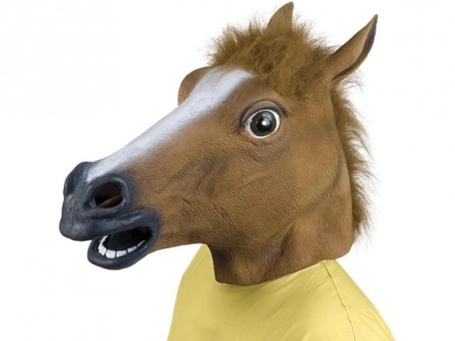 Latexová koňská maska na párty