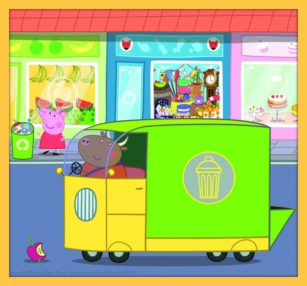 Puzzle 10v1 Peppa Pig