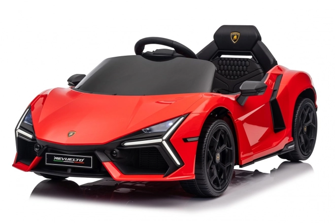 Dětské auto Lamborghini Revuelto červené