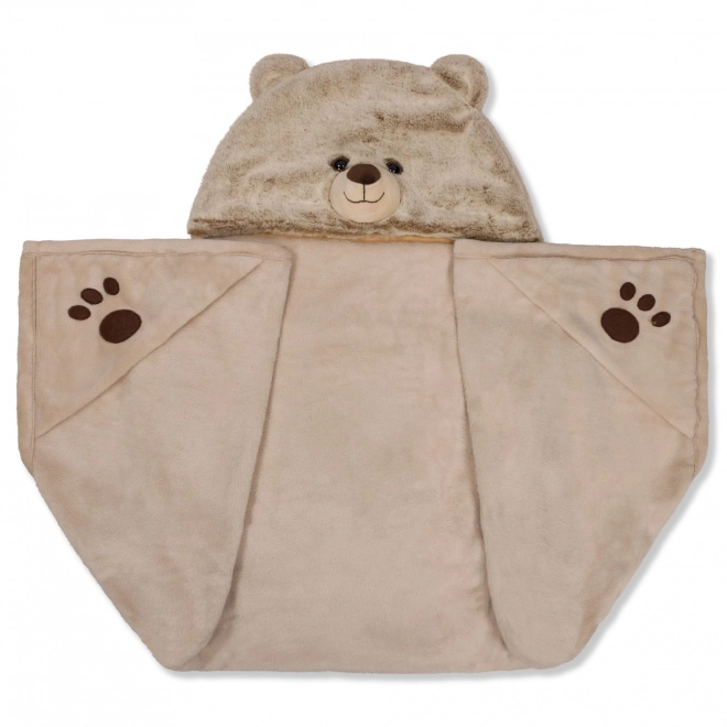 Hřejivá deka s kapucí Medvěd Cozy Noxxiez