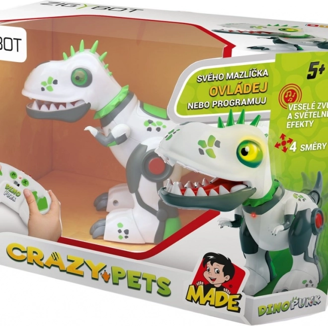 Robotický Dino Punk na ovládání