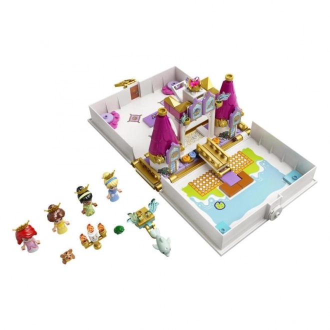 LEGO Disney Princess 43193 Pohádková kniha dobrodružství Ariel, Kráska, Popelka a Tiana