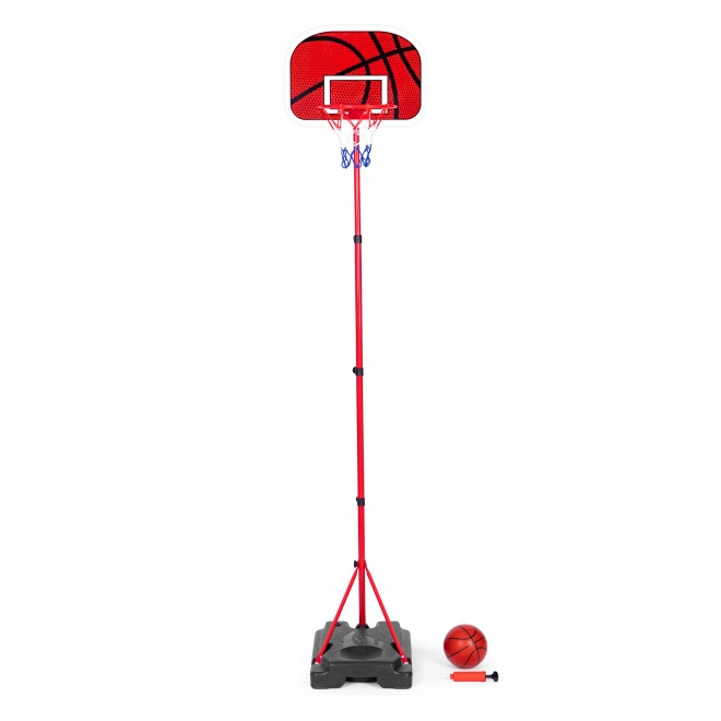 Dětský basketbalový koš s nastavitelnou výškou a pumpou