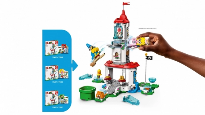 LEGO Super Mario Kočka Peach a Ledová Věž rozšiřující set