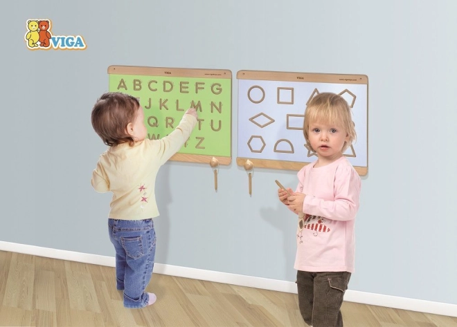 Interaktivní učení na zdi