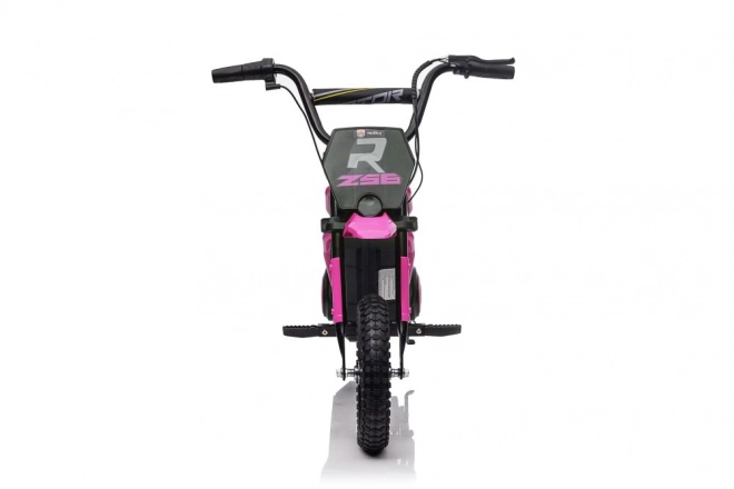 Dětská Motorka S Baterií Růžová