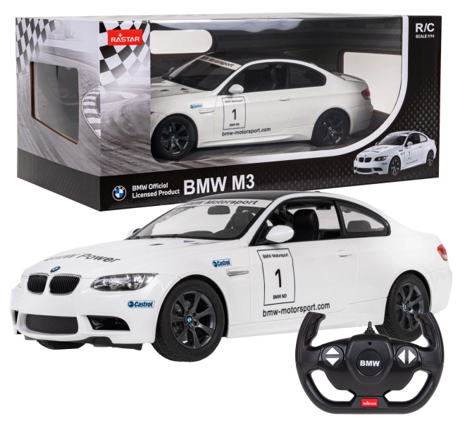 R/C BMW M3 1:14 RASTAR – Bílé