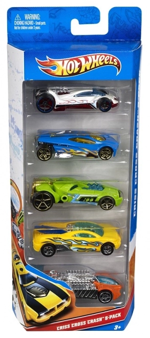 Hot Wheels kolekce pěti angličáků