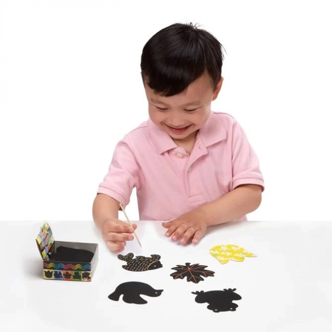 Scratch Nature - sada karet pro gravírování ScratchArt