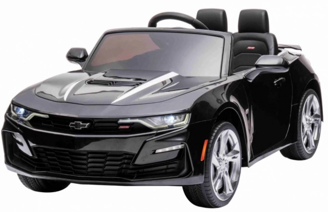 Chevrolet Camaro 2SS cu baterie + telecomandă + roți EVA + pornire ușoară + sunete și lumini – Černá