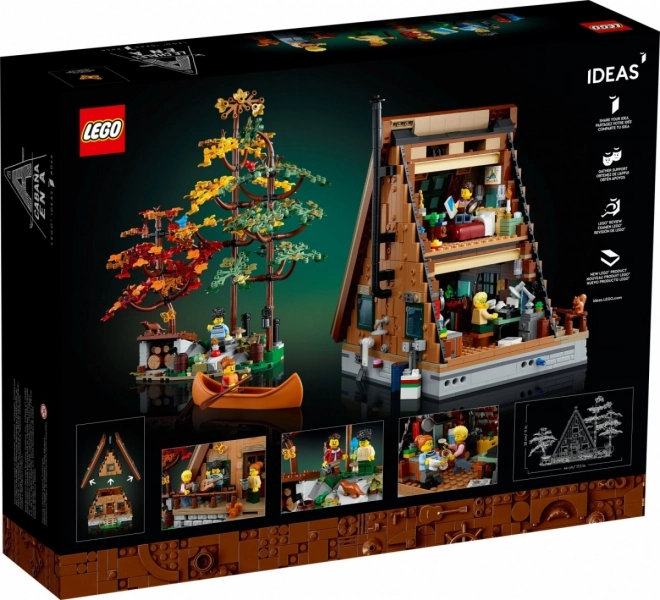 LEGO Ideas 21338 Chatka v podobě písmene A