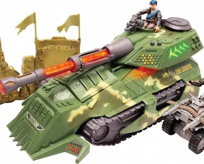 The Corps tank Titan s vojáky 39 cm