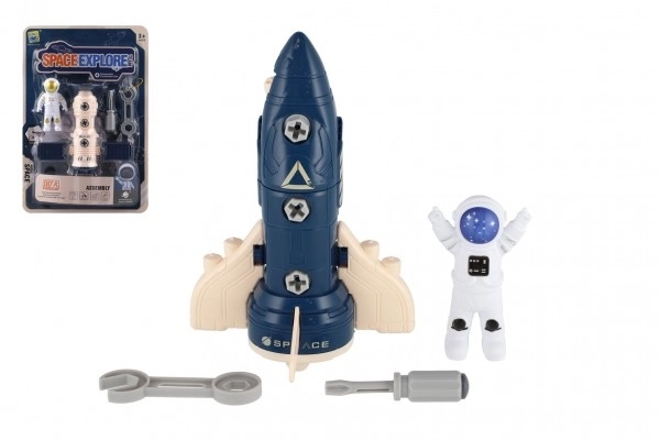 Šroubovací vesmírná raketa s doplňky