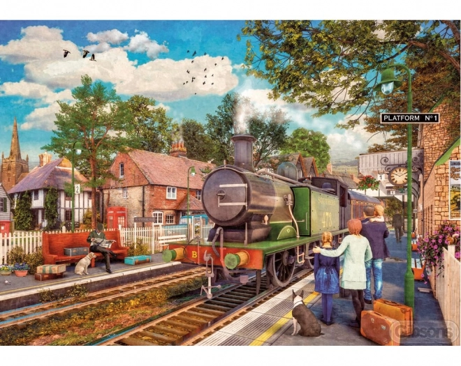 GIBSONS Puzzle Vzhůru na pobřeží 500 dílků