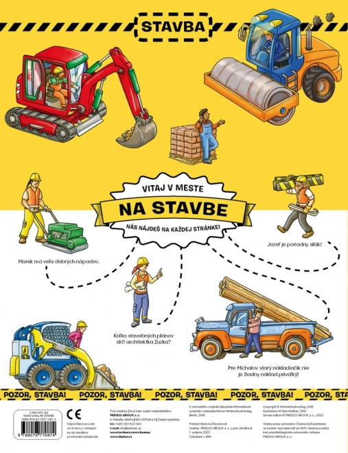 Velká kniha Na stavbě pro malé příběháře