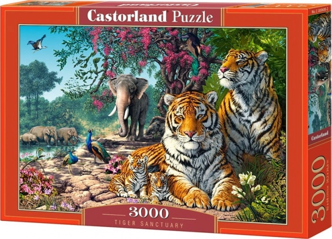 Puzzle Tiger Sanctuary 3000 ks