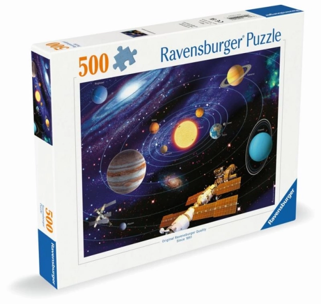 Sluneční soustava puzzle