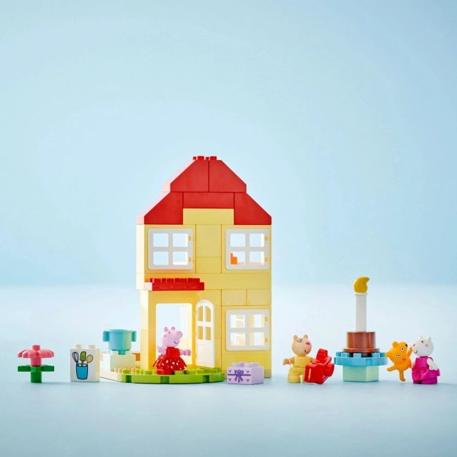 Kostky DUPLO Peppa Pig Narozeninový domek Peppy