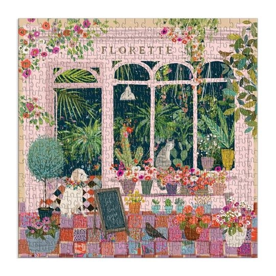 Puzzle Florette od Galison 500 dílků