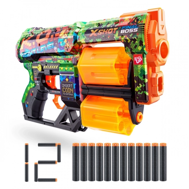 Wystřelovací pistole X-Shot Skins Dread s 12 šipkami, verze B