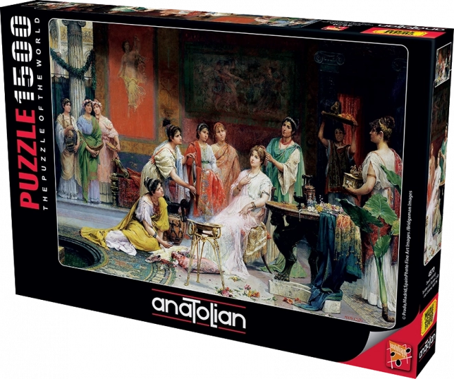 ANATOLIAN Puzzle Toaleta římské dámy 1500 dílků