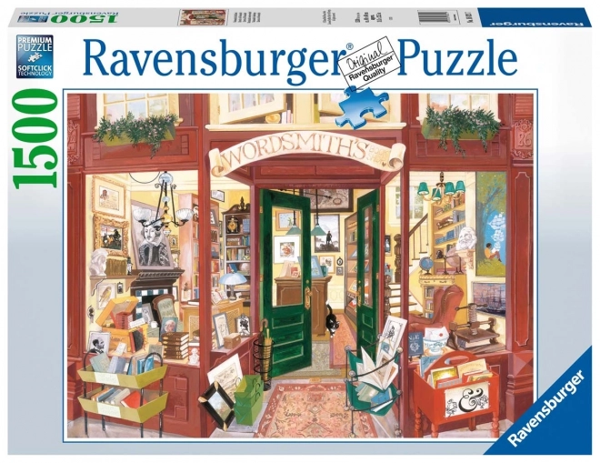 2D puzzle 1500 dílků Wordsmith's bookshop