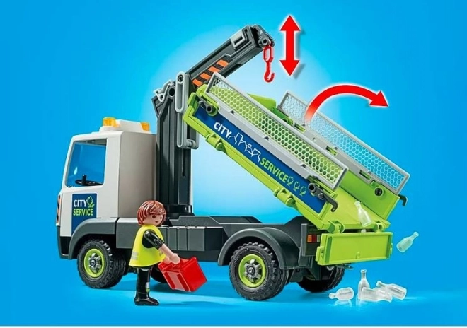 Kamion s kontejnery na sklo City Action 71431