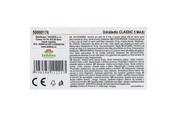 Odrážedlo Classic 5 Maxi pro děti