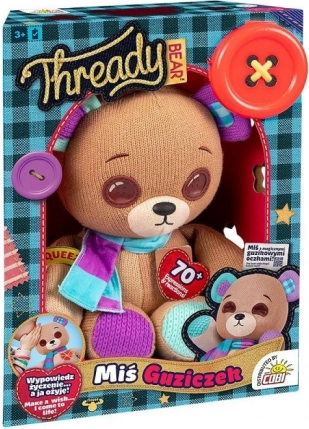Interaktivní plyšový medvídek COBI Thready Bear