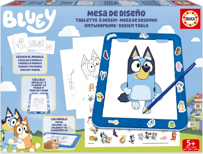 Kreslící podložka Bluey