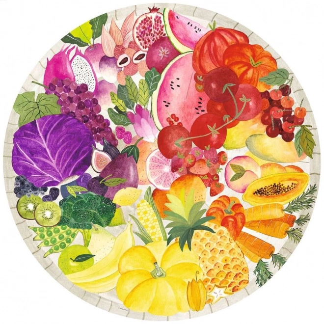 Ravensburger puzzle ovocná a zeleninová symfonie 500 dílků
